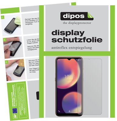 5x protective film for Wiko View 4 anti-glare screen protection dipos