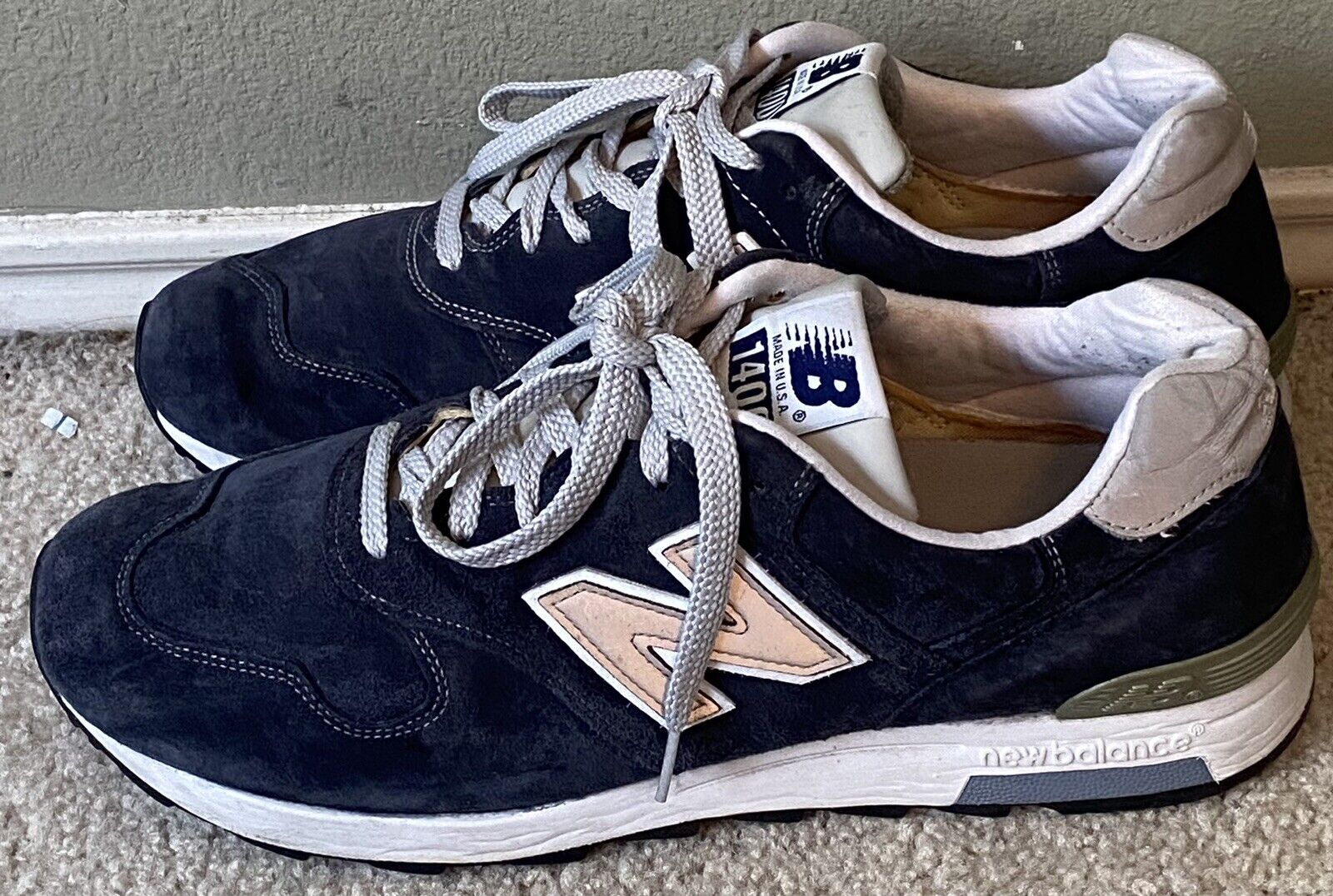 Size 12 - New Balance J.Crew x 1400 Made In USA Navy for sale online | eBay