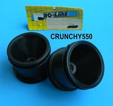 Associated RC10 JRX2 Front Wheels 2.2" Rim Proline 2568 - 2570 Black RC Part