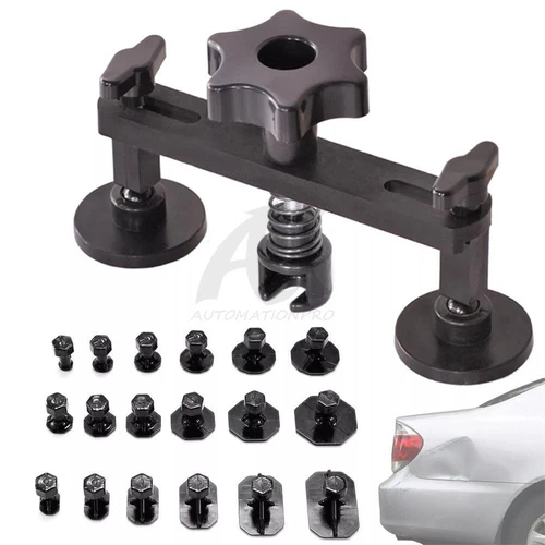 Car Paintless Dent Puller Tabs Bridge Lifter Body Repair Hail Removal Tool Kit