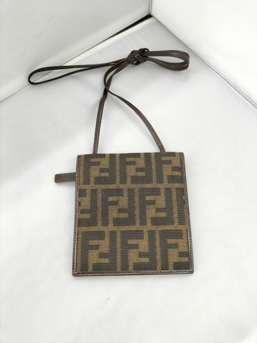 Fendi Zucca Pattern Shoulder Wallet - Picture 2 of 15