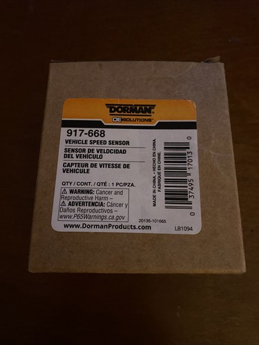 Dorman 917-668 "Oe Solutions" Transmission Input Or Output Speed Sensor