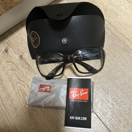 New With Box Ray-Ban Light Havana Crystal Brown RB4068 710/B5 60/17 130 - Picture 2 of 4