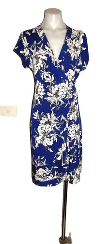 Jacqui E size M approx 14 work office casual dinner floral summer dress