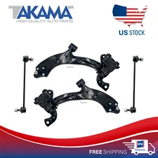 4 Pcs Front Control Arms w/ball joints+ Stabilizer Links for 2007-2012 ACURA RDX