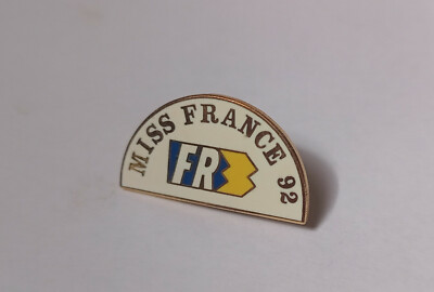Media Pin / FR3 - Miss France 92 (EGF vergoldet) Länge: 2,6 cm