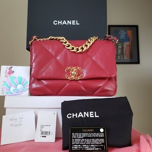 chanel 19 sequin bolsa