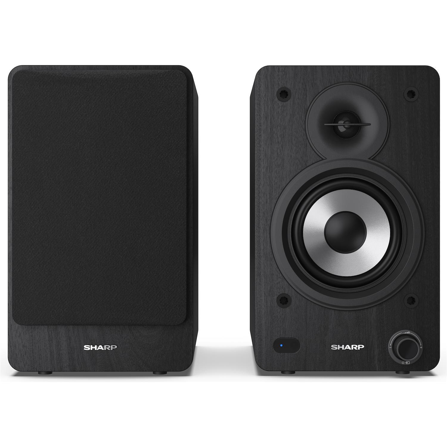 Diffusori amplificati Sharp CP-SS30 colore nero