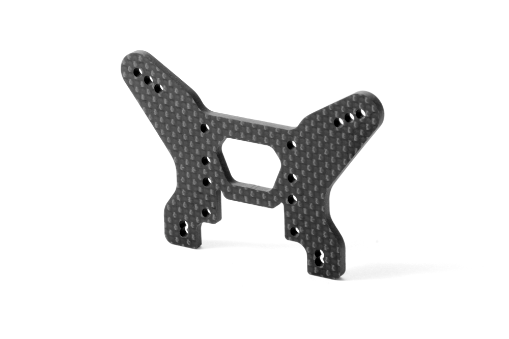 Xray Graphite Rear Shock Tower 3.0mm - 363081 XB4