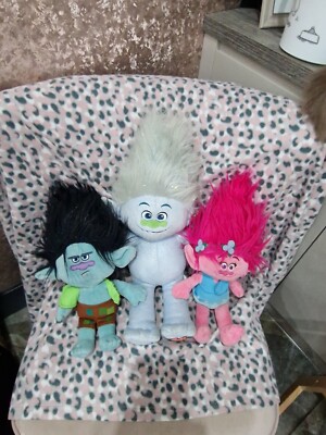 Build A Bear/Dream Works Troll Familie