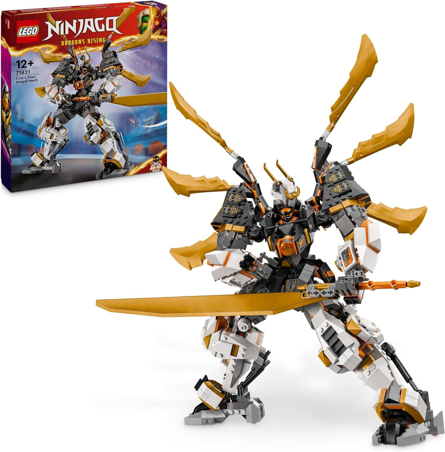 LEGO Ninjago 71821 Mech Drago Titanio di Cole - Offerta Collezionisti