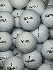 24 Honma Golf Balls D1 A1 TWX Mint / A Grade White