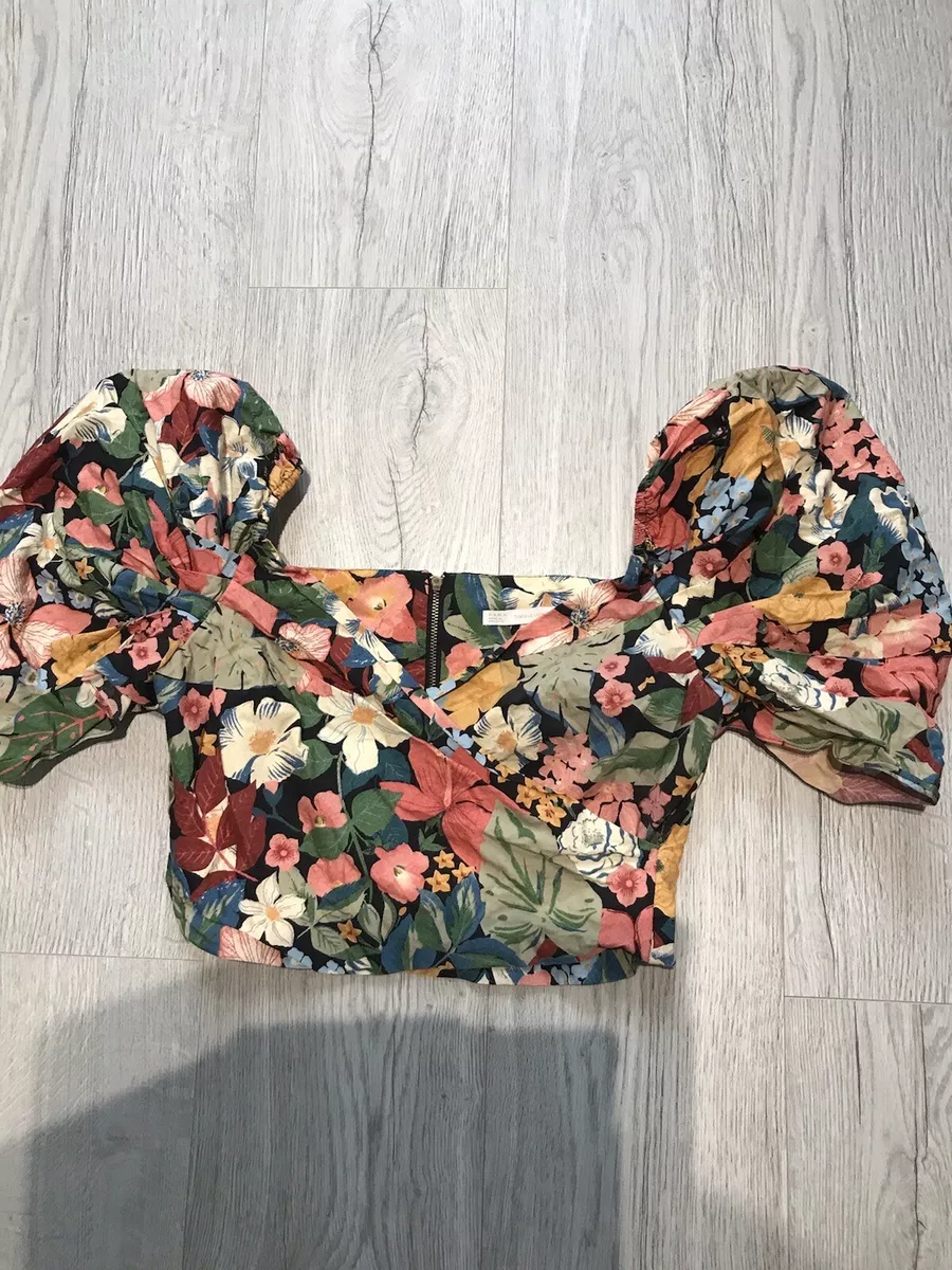 Chemisier fleuri zara new arrivals