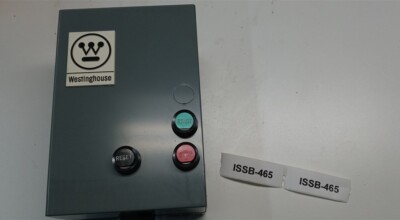 Westinghouse A200S0CB Model B Enclosed Size 0 Starter Start Stop Buttons New OS
