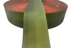 3 Inch MilSpec Military Webbing MIL-W-4088 OD GREEN Per Yard