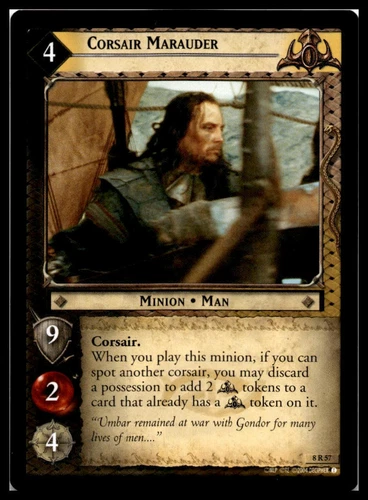 Corsair Marauder #3 Lord of the Rings TCG LOTR Rare
