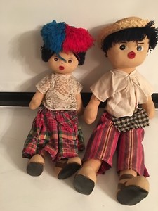 vintage mexican dolls