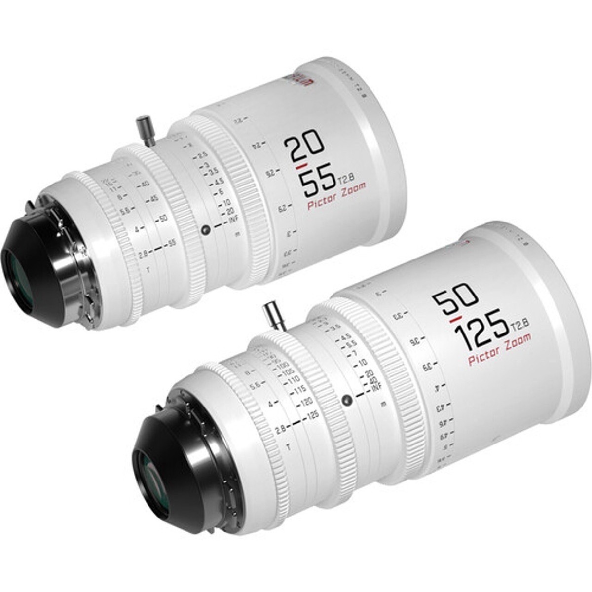 DZOFILM Pictor 20-55mm & 50-125mm T2.8 Super35 Bundle, PL & EF