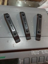 THREE Sunlite Black Nylon Bicyle Tire Levers-Light - hook over spoke -4 1/2 in