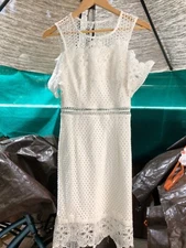 True Decadence White Lace Dress Size S