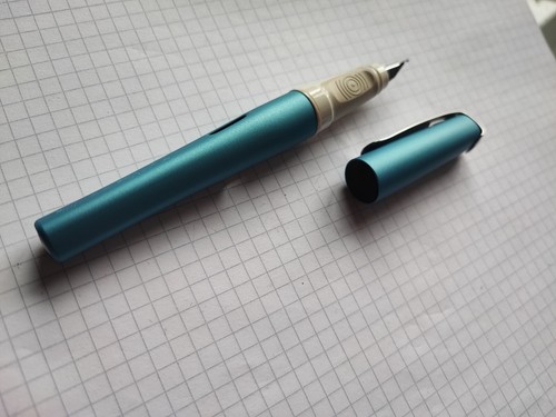 Fuller Pelikan PELIKANO UP Blue Blau Schulfuller TOP Feder M Made in Germany - Bild 3 von 19