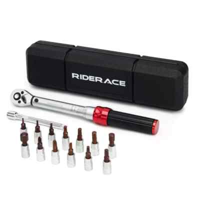 Bicycle Torque Wrench Set Dual Direction Bike Allen Key Socket Spanner Repair