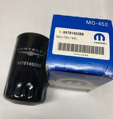MOPAR 4781452BB CHRYSLER JEEP DODGE ENGINE OIL FILTER OEM NEW