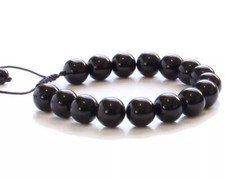Natural Obsidian Stone Magnet Slimming Bracelet Healthy Weight Loss