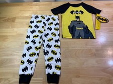 New Boy  s Batman PJ Set Sz 2T-Batman in Costume,Logo  Bats-Looks Awesome  