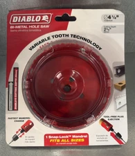 Diablo Tools 4-1/4" Bi-Metal Hole Saw Quick Change *DHS4250