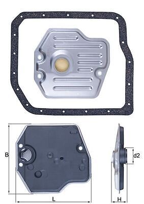 Mahle HX 245D Hydraulikfilter, Automatikgetriebe FüR Lexus Toyota-image