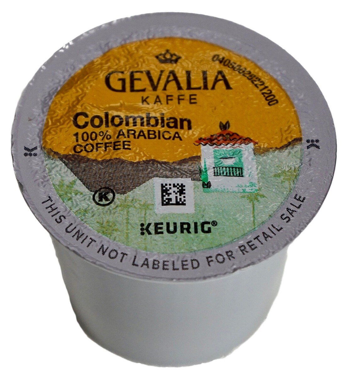 Gevalia Kaffe Columbia Coffee Medium-Roast 100% Arabica, Keurig K