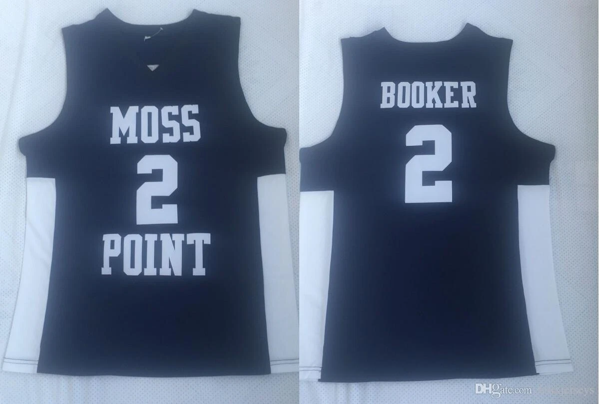 2# Devin Booker Moss Point High School basketball Jersey