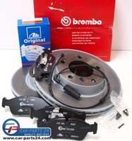 Brembo Bremsscheiben 286X22Mm + ATE BremsbeläGe + Sensor FüR BMW E36 E46 Z3 Z4