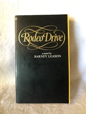 RODEO DRIVE by Barney Leason Paperback novel about the super-rich