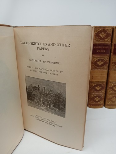 The Complete Works of Nathaniel Hawthorne '10 of 13 Volumes An Incomplete Set' - Picture 5 of 5