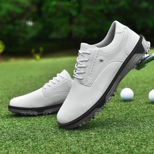 Waterproof Golf Shoes Men's Breathable Golf Sneakers Outdoor Walking Shoes - Picture 21 of 27
