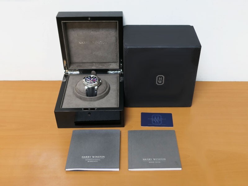 Harry Winston Ocean Diver Project Z2 Chrono 410/MCA44WZC 18k White