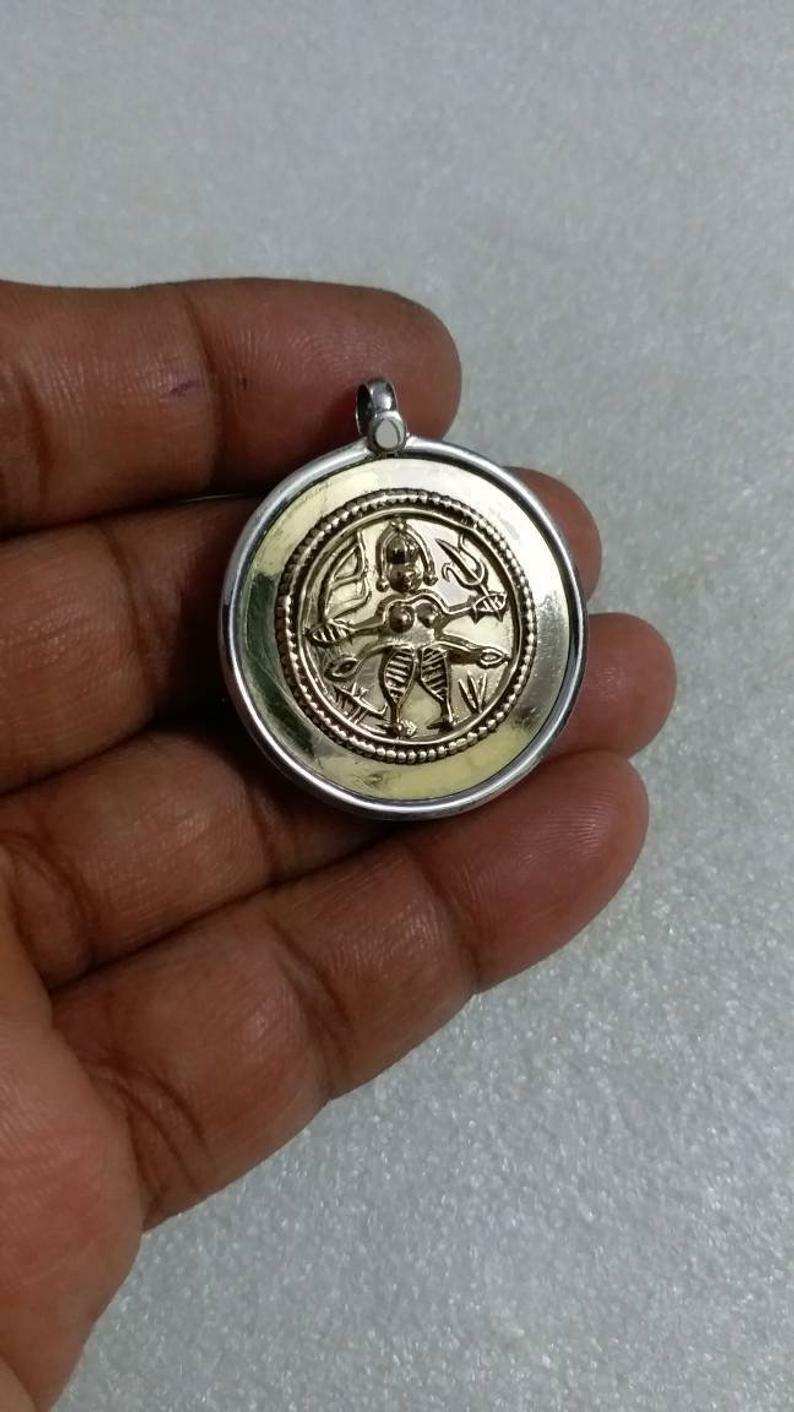 Naturel Jaspe Rouge Grande Taille Gemme 925 Argent Sterling Revêtement