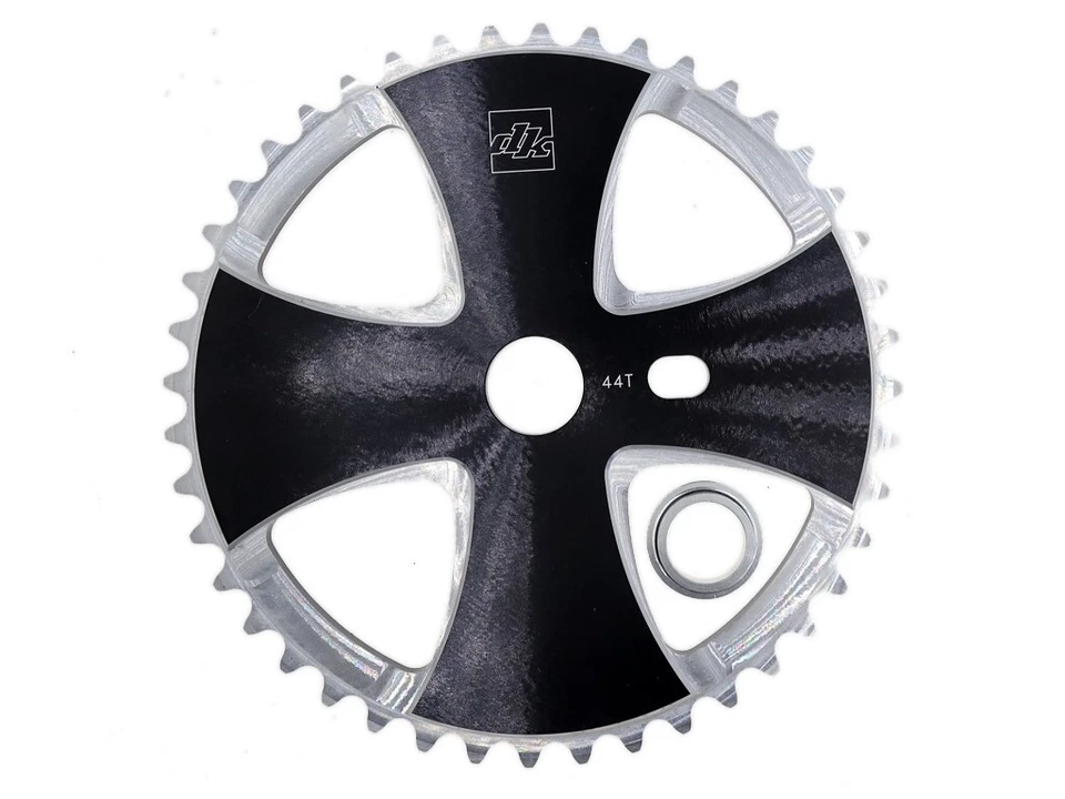 Новый из старых запасов! Передняя звездочка DK CNC Alu Iron Cross Gear BMX 30 33 36 39 43 44 45T - Изображение 2 из 4