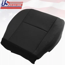 2011 2012 Chevy Avalanche Driver Side Bottom Replacement Cloth Seat Cover Black