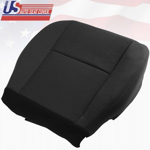 2013 Chevy Avalanche LTZ PASSENGER Bottom Seat Cover PERFORATED LEATHER BLACK | UK