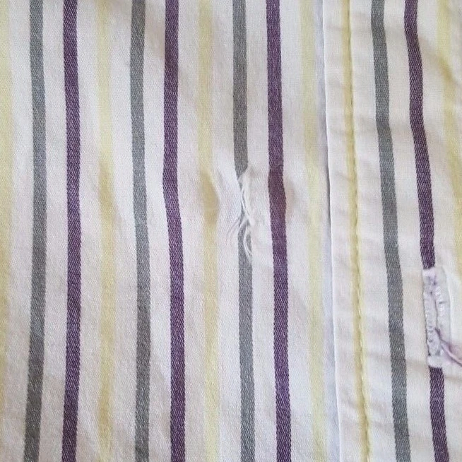 Camisa blusa top mujer Covington talla 18 multicolor a rayas Foto 4 de 4