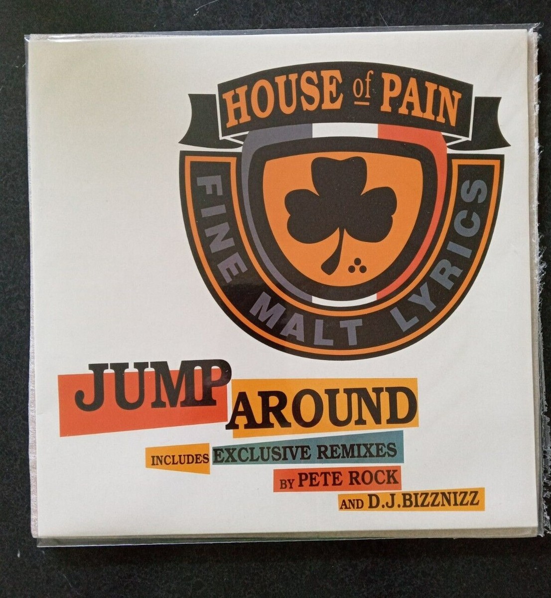 House Of Pain - Jump Around - 12 Inch Vinyl - Rare Tommy Boy USA