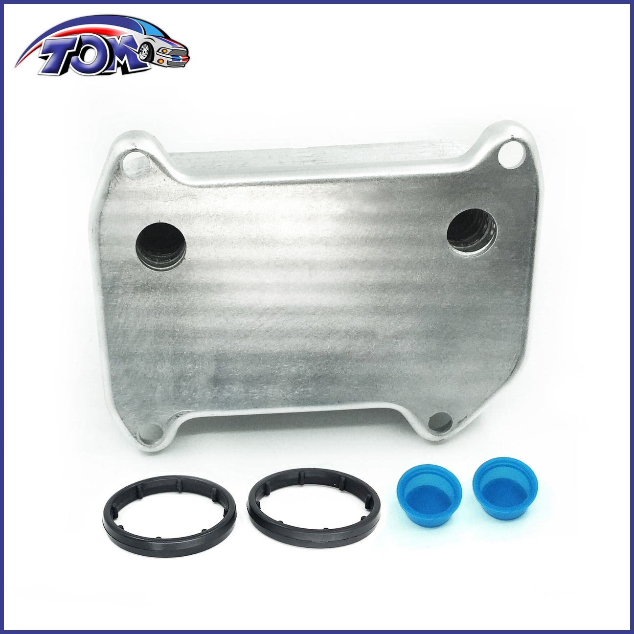 New Oil Cooler With O-Rings For Volvo S40 V40 1.6L 1.8L 1.9T T4 2.0L T5 ...