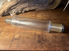 Machine Age Art Deco Kitchen Collectible Glass Rolling Pin