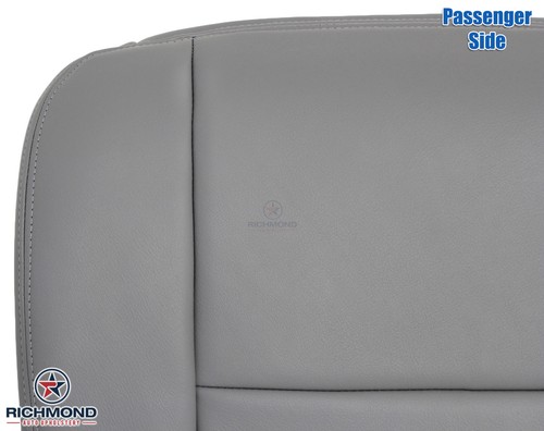 Ford F250 Lariat 2006 doble cabina - cubierta de asiento inferior de cuero de repuesto gris - Imagen 3 de 12