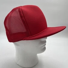 Vintage New Old Stock Trucker Hat Foam Mesh Snapback One Size Blank NOS San Sun