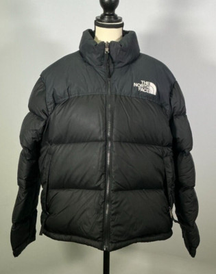 The North Face 1996 Retro Nuptse Women's Size XL Black Bubble Coat