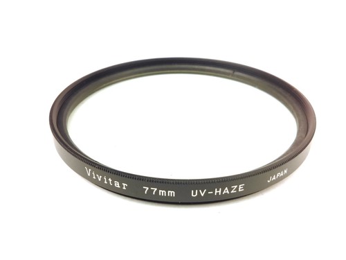 VIVITAR 77mm UV-Haze Glass Filter with Case & Instructions - Picture 2 of 2